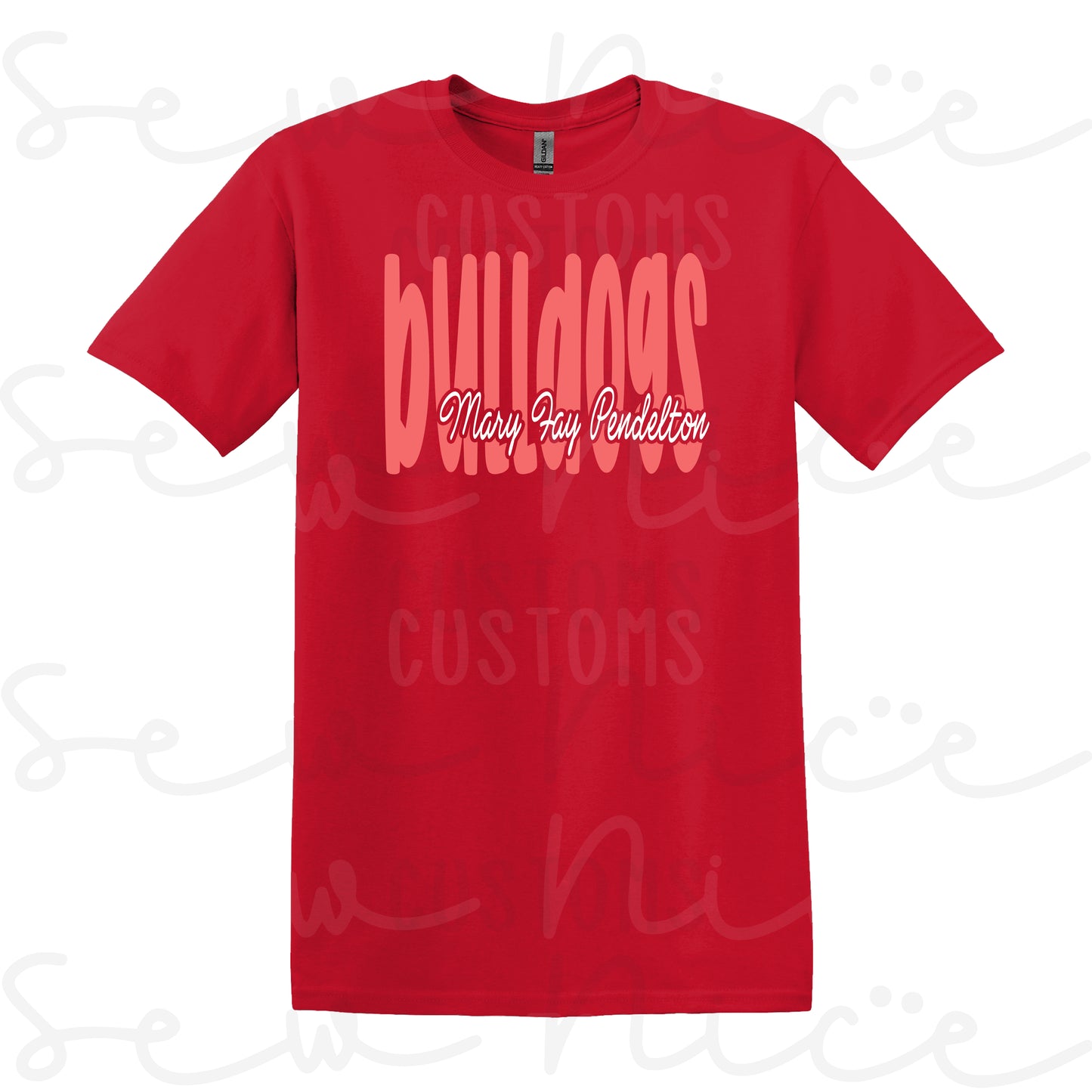 School Mascot Same Color Shirt