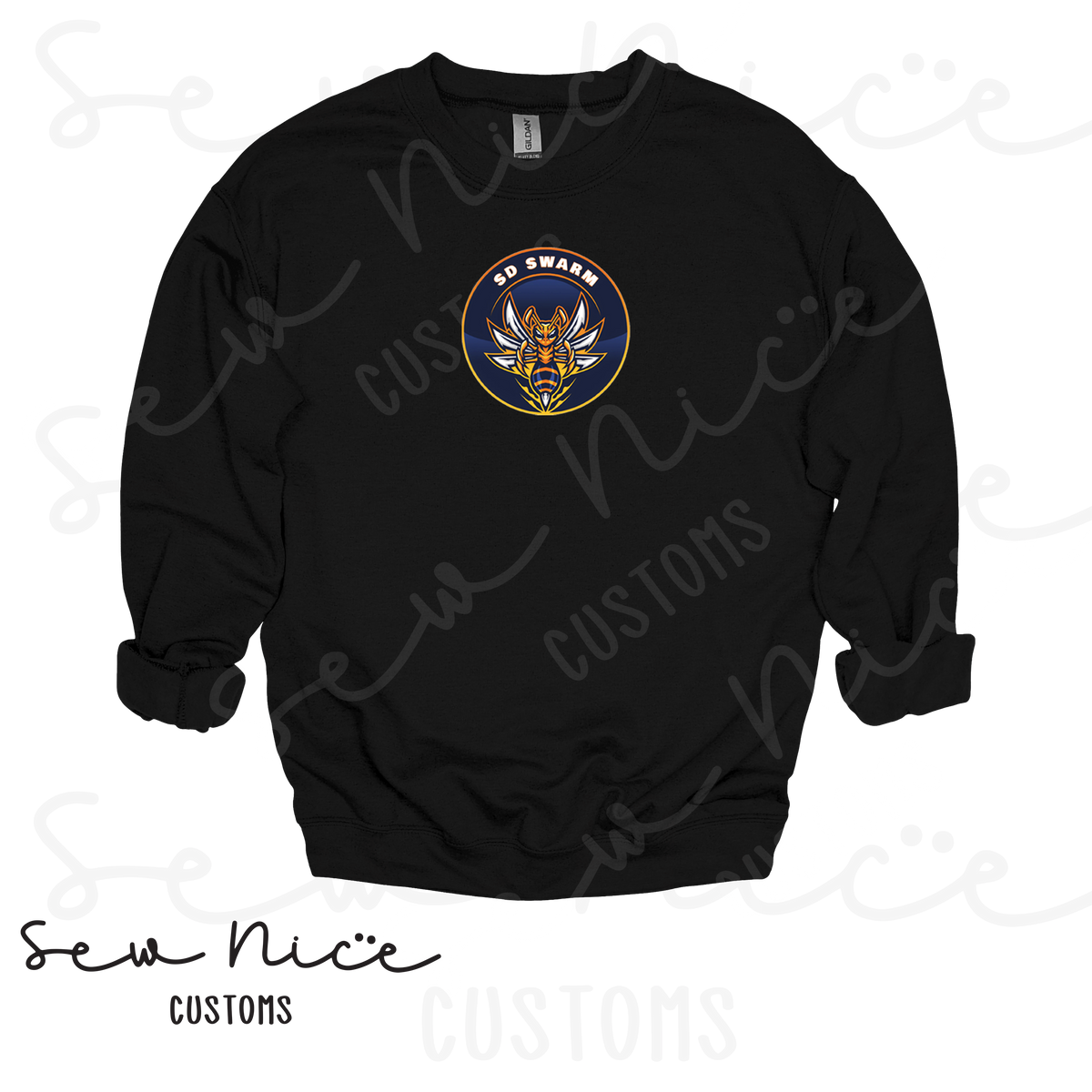 SD SWARM Baseball- Unisex Crewneck Sweatshirt