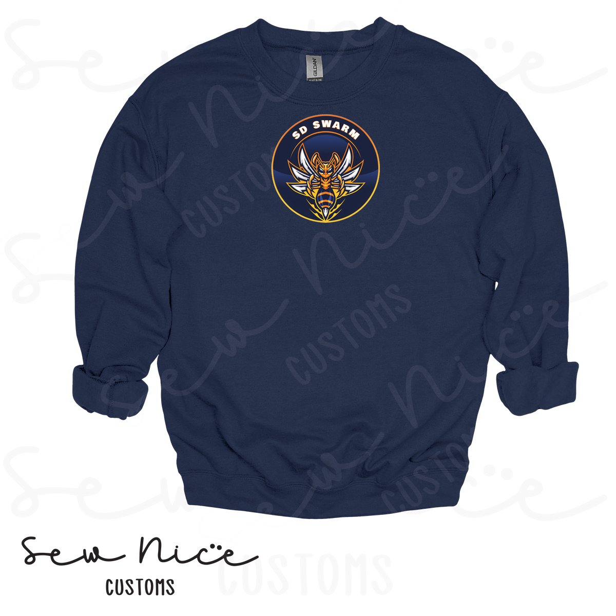 SD SWARM Baseball- Unisex Crewneck Sweatshirt
