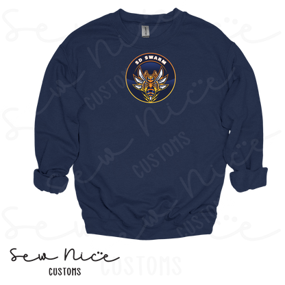 SD SWARM Baseball- Unisex Crewneck Sweatshirt
