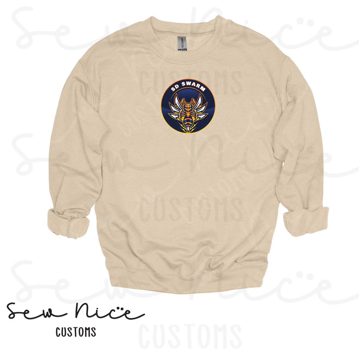 SD SWARM Baseball- Unisex Crewneck Sweatshirt