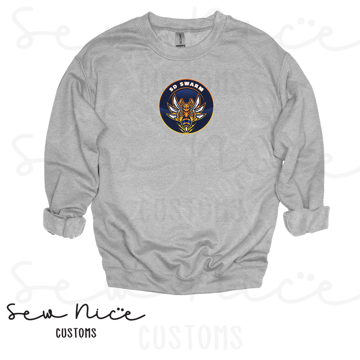 SD SWARM Baseball- Unisex Crewneck Sweatshirt