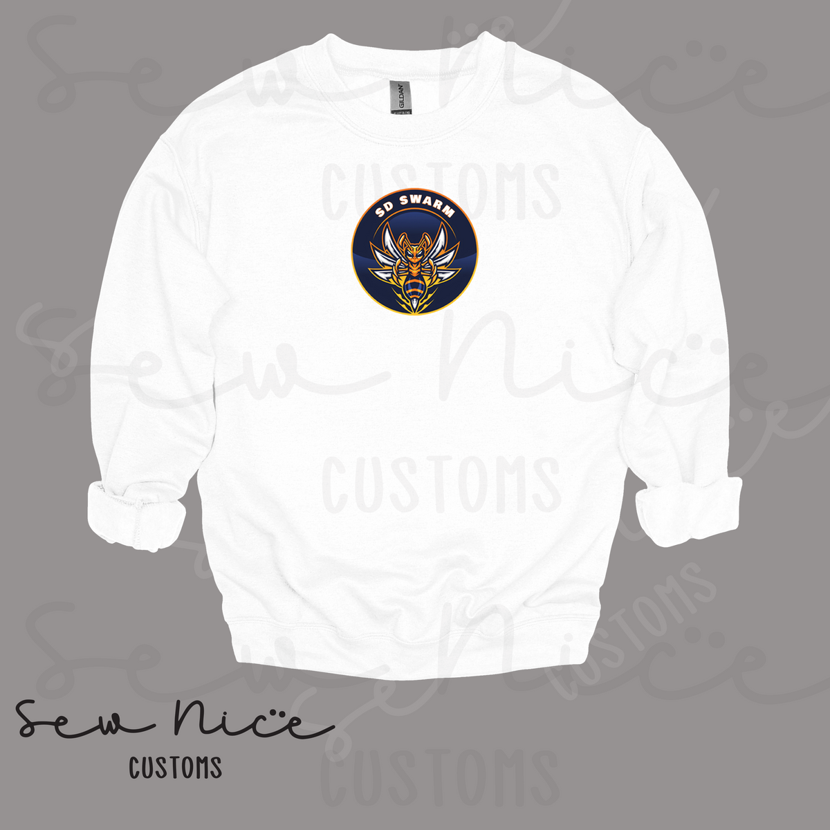 SD SWARM Baseball- Unisex Crewneck Sweatshirt
