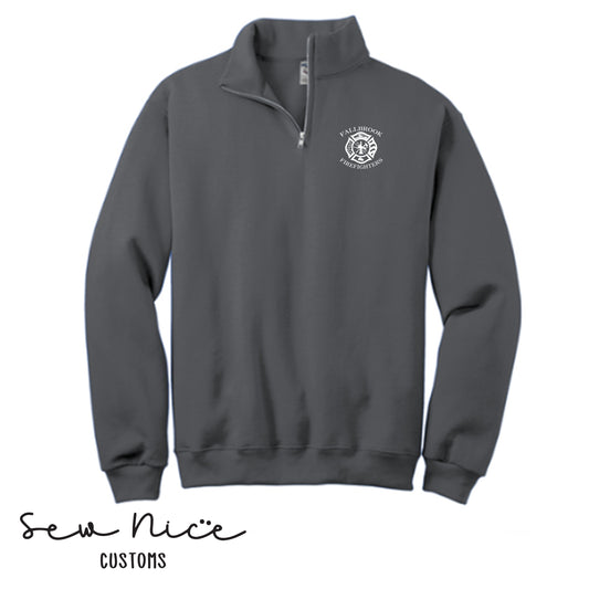 Fallbrook Maltese Cross- 1/4 Zip Sweatshirt