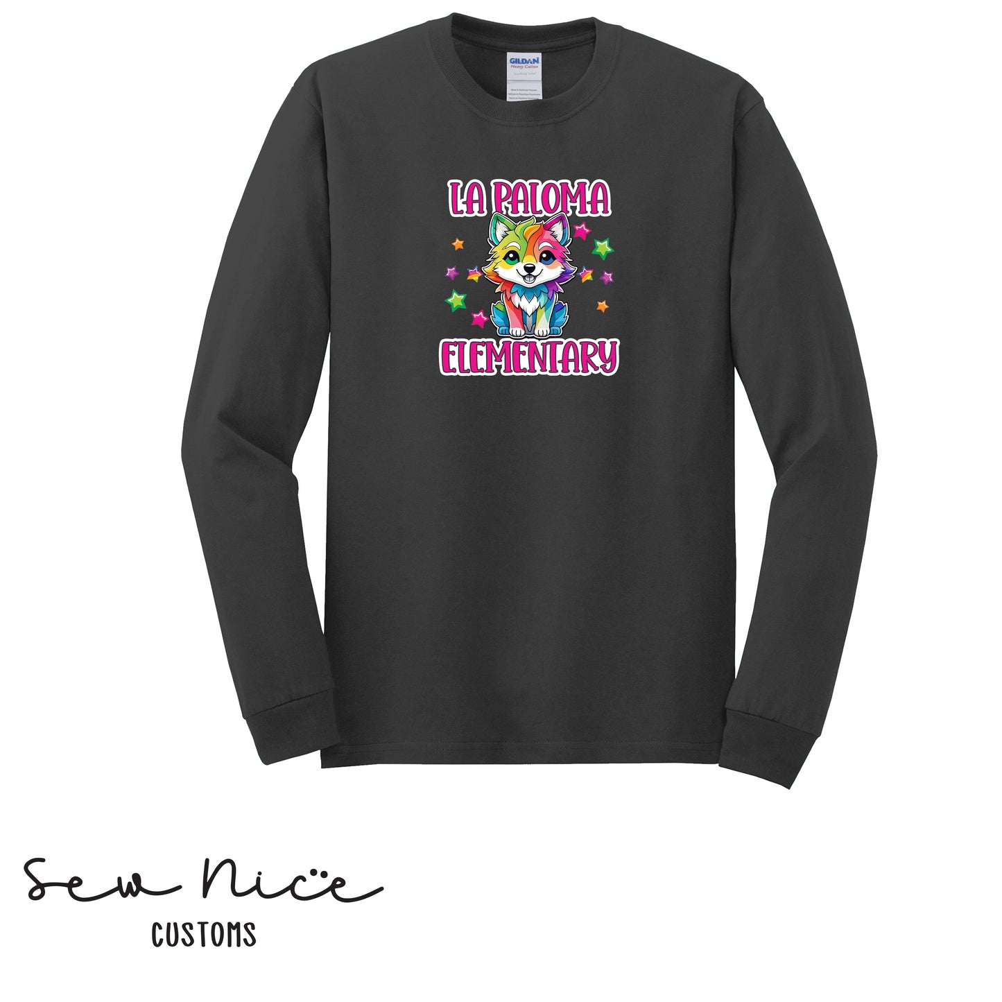 La Paloma LISA FRANK- Unisex Adult/Youth Long Sleeve Shirt