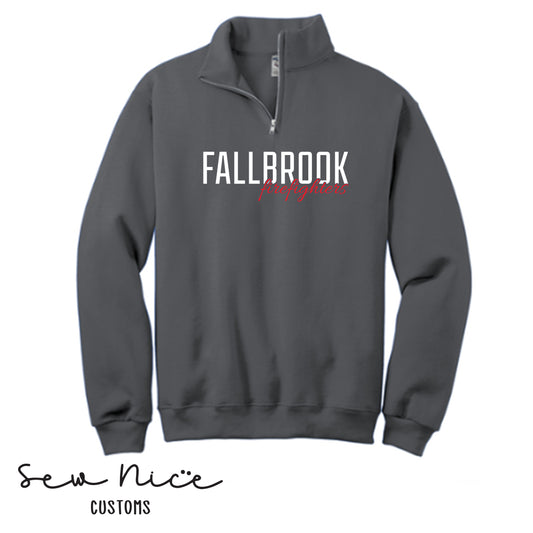 Fallbrook Firefighters- 1/4 Zip Sweatshirt