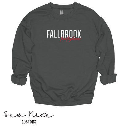 Fallbrook Firefighters- Crewneck Sweatshirt