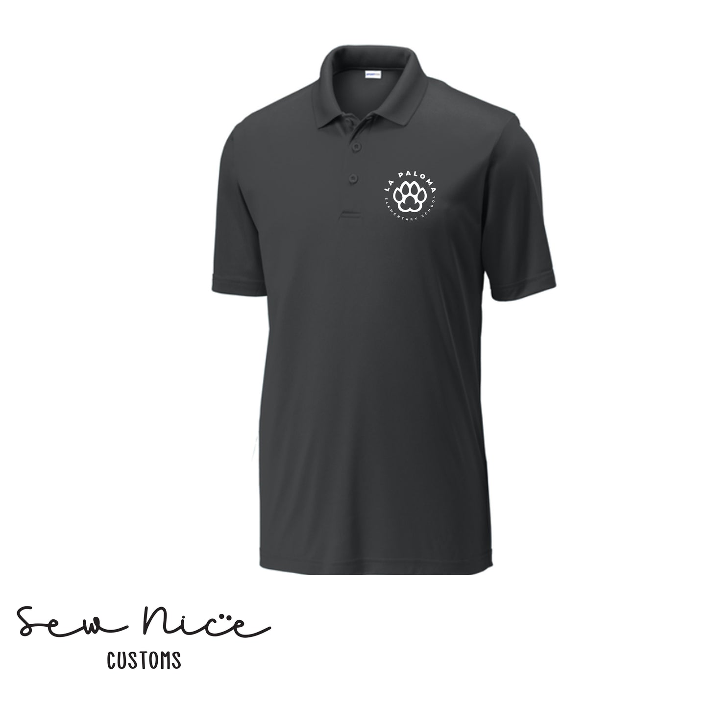 La Paloma Left Chest Logo- Unisex Dri Fit Polo