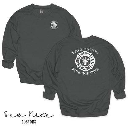 Fallbrook Maltese Cross- Crewneck Sweatshirt