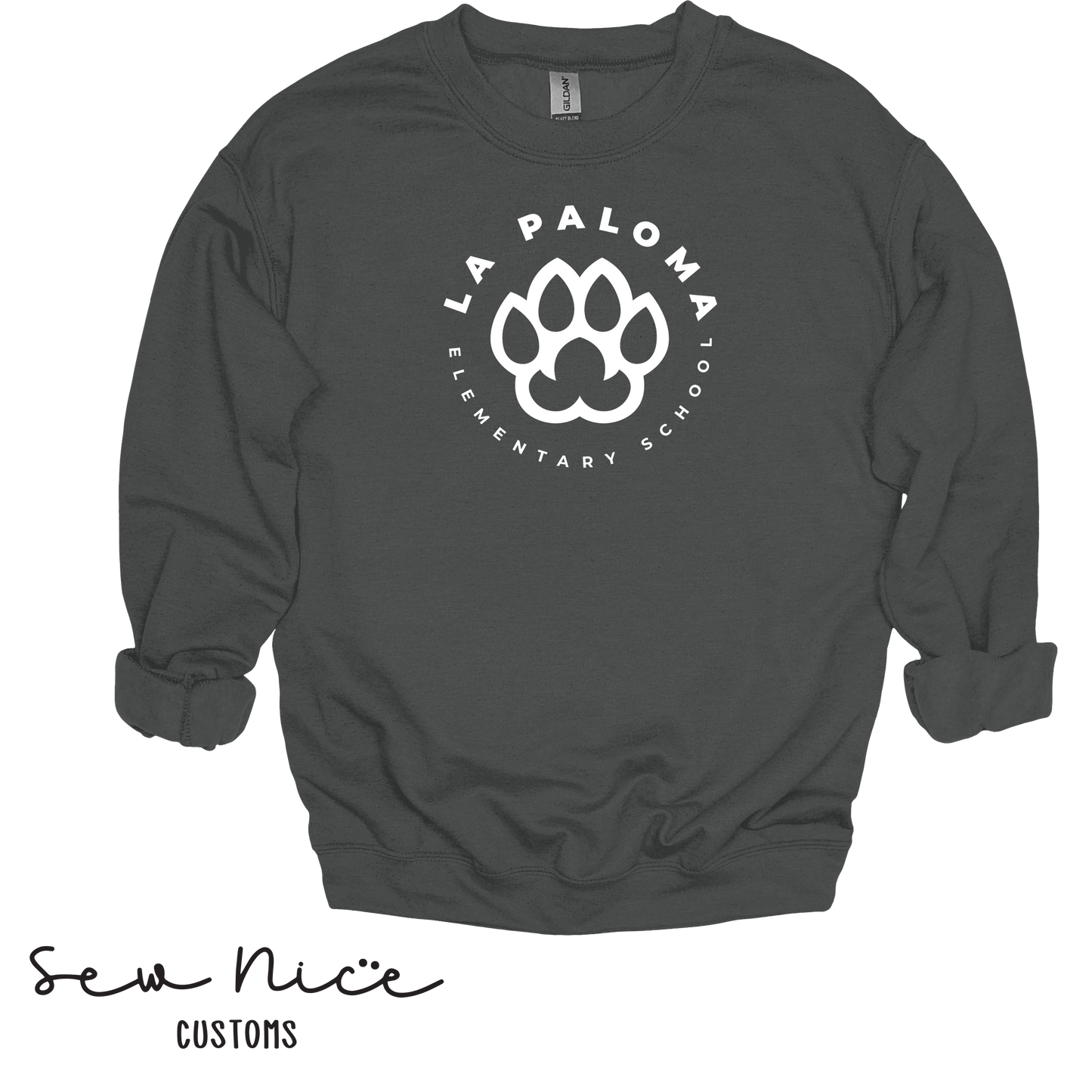 La Paloma Logo- Unisex Adult/Youth Crewneck Sweatshirt