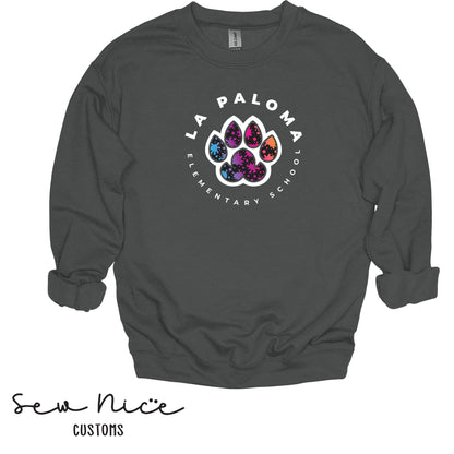 La Paloma PAINT SPLATTER- Unisex Adult/Youth Crewneck Sweatshirt