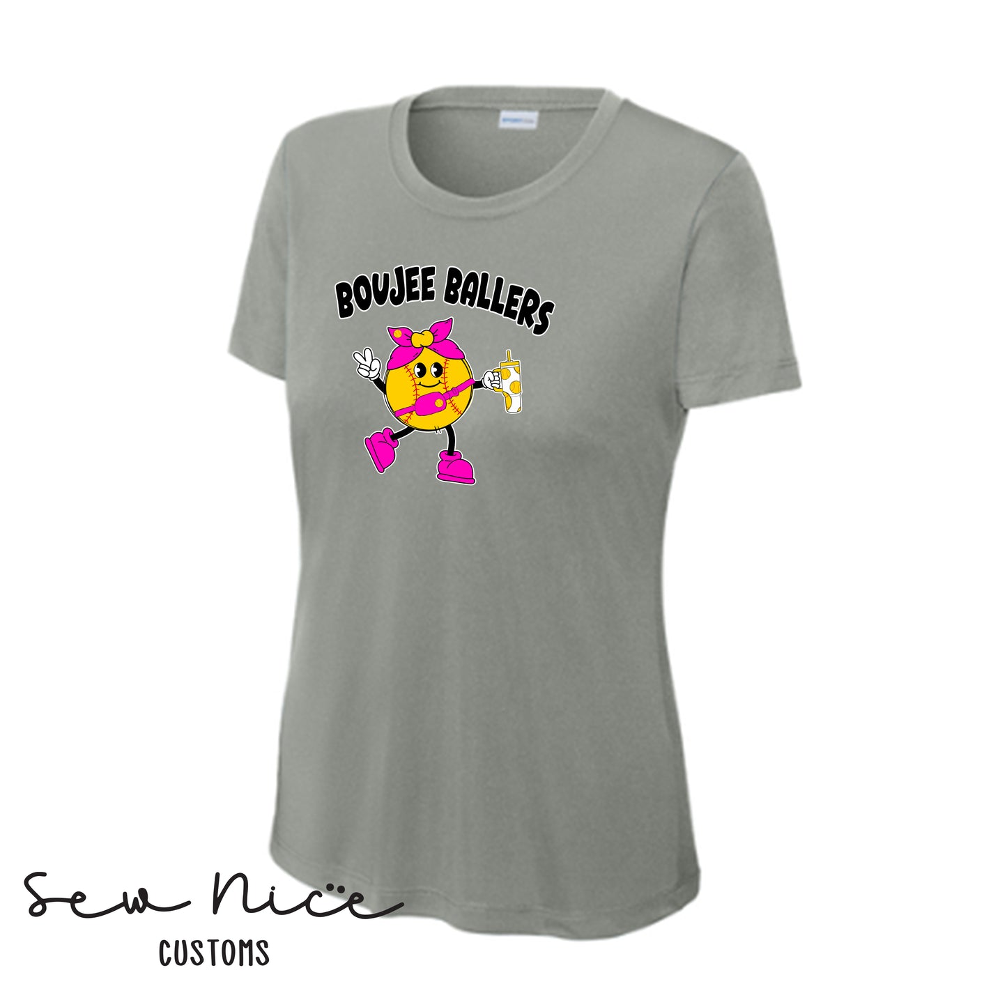 Boujee Ballers- Ladies Dri Fit Shirt