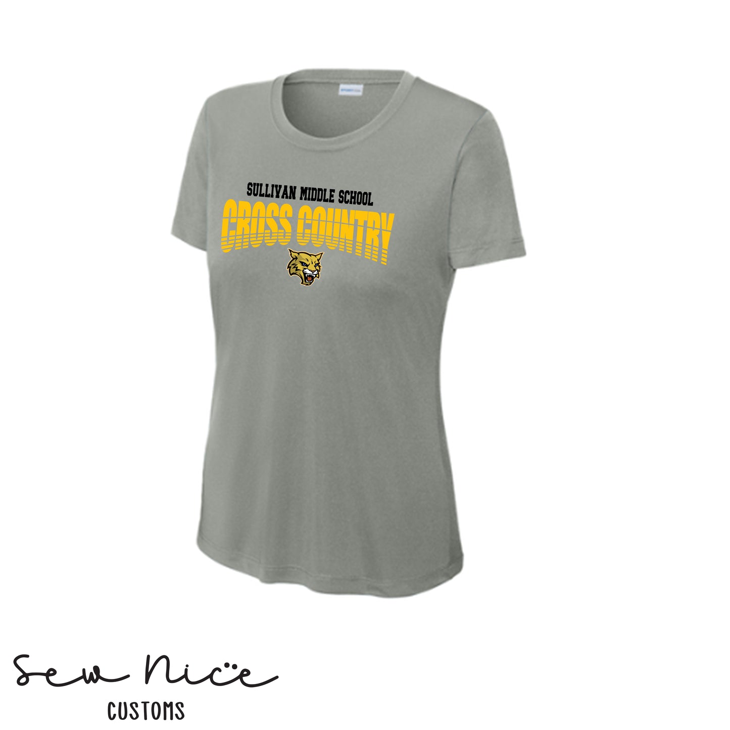 Sullivan Cross Country Mascot- Ladies Dri Fit Shirt
