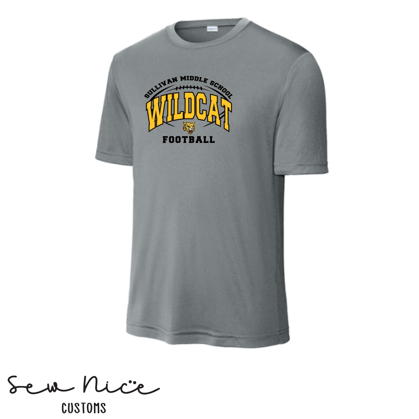 Sullivan Wildcat Football- Unisex Adult/Youth Dri Fit Shirt