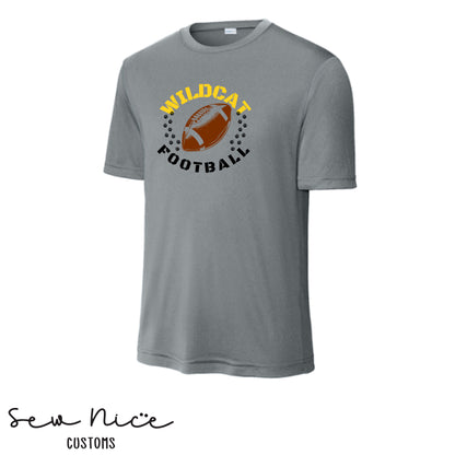 Sullivan Football Paw Prints- Unisex Adult/Youth Dri Fit Shirt