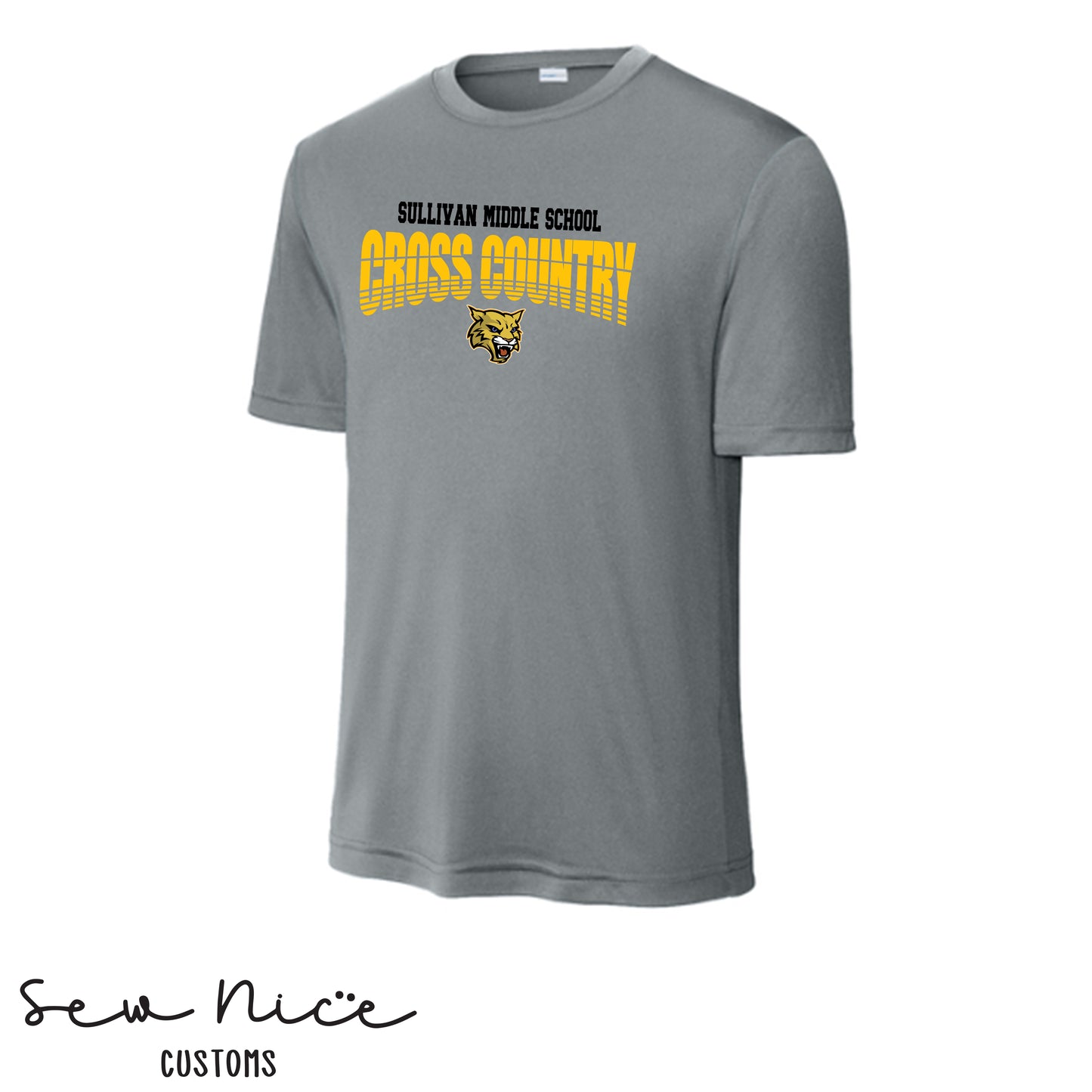 Sullivan Cross Country Mascot- Unisex Adult/Youth Dri Fit Shirt