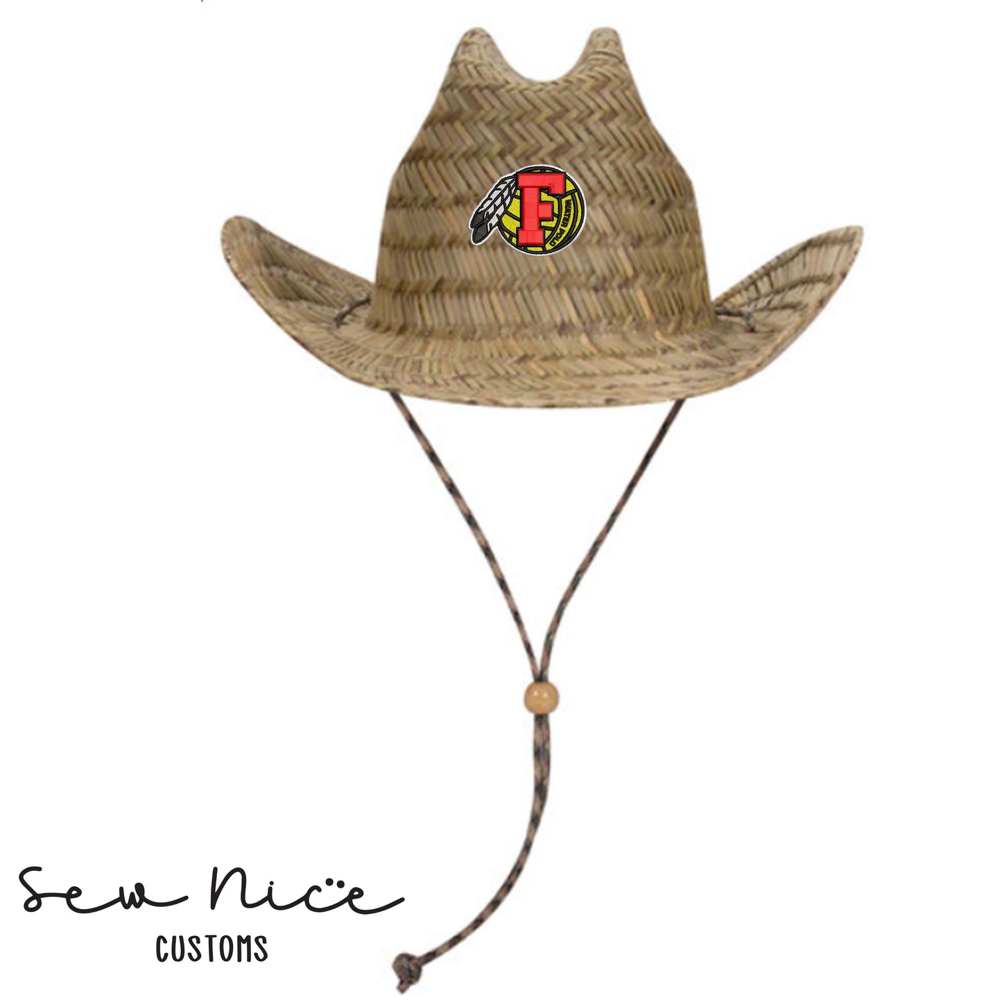 FHS Water Polo- Cowboy Straw Hat