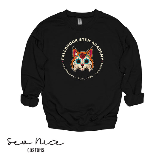 STEM- Day of the Dead- Unisex Adult/Youth Crewneck Sweatshirt