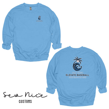 Elevate Cooperstown Logo-Unisex Adult/Youth Crewneck Sweatshirt