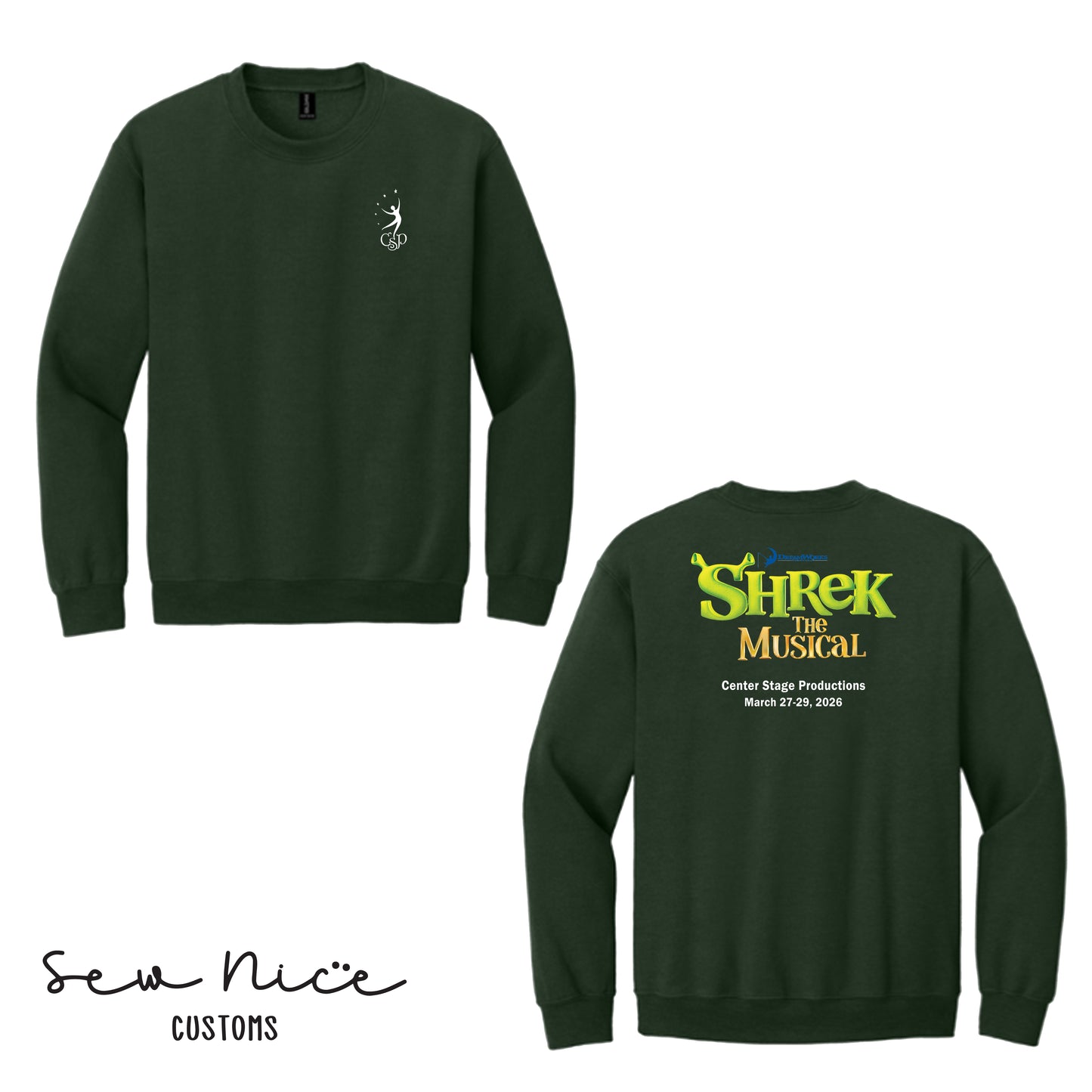 CSP Shrek- Unisex Adult/Youth Crewneck Sweatshirt