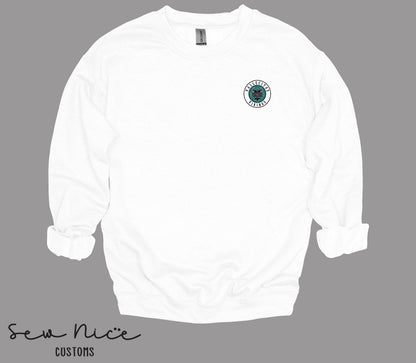 Embroidered Vallecitos Logo- Unisex Adult/Youth Crewneck Sweatshirt