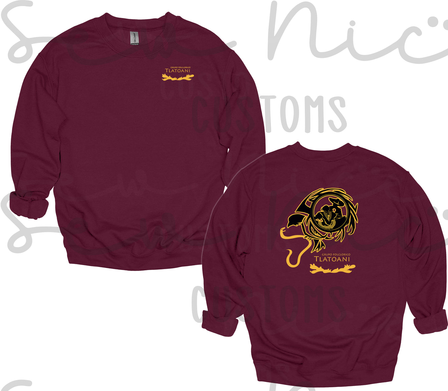 Grupo Folclorico Tlatoani- Unisex Crewneck Sweatshirt