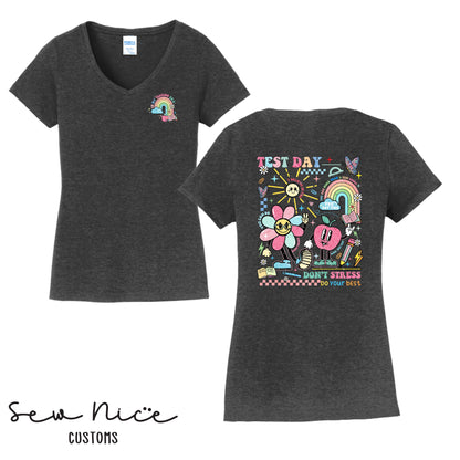 Testing Era - Ladies V-Neck (Tony Tobin)