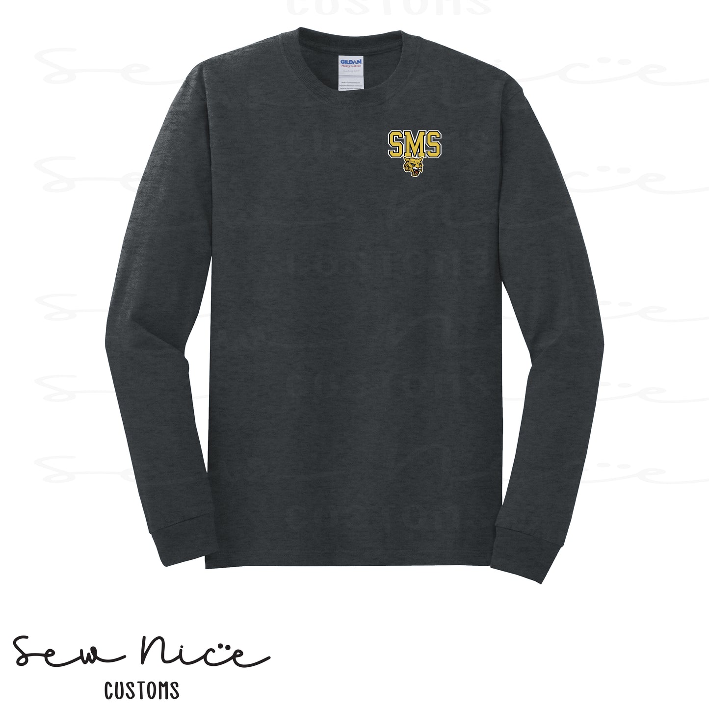 SMS Custom-Sport-Unisex Adult/Youth Long Sleeve Shirt