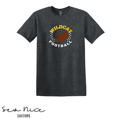 Sullivan Football Paw Print - Unisex Adult/Youth T-Shirt