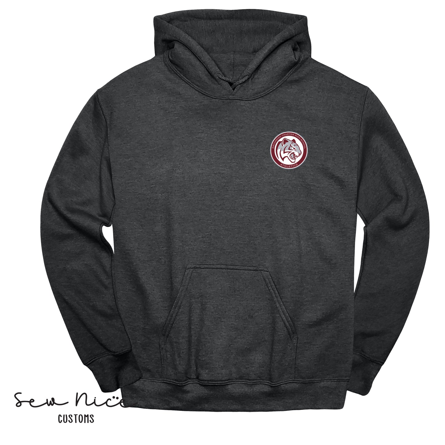 ECHS Athletics Logo- Unisex Adult/Youth Hoodie