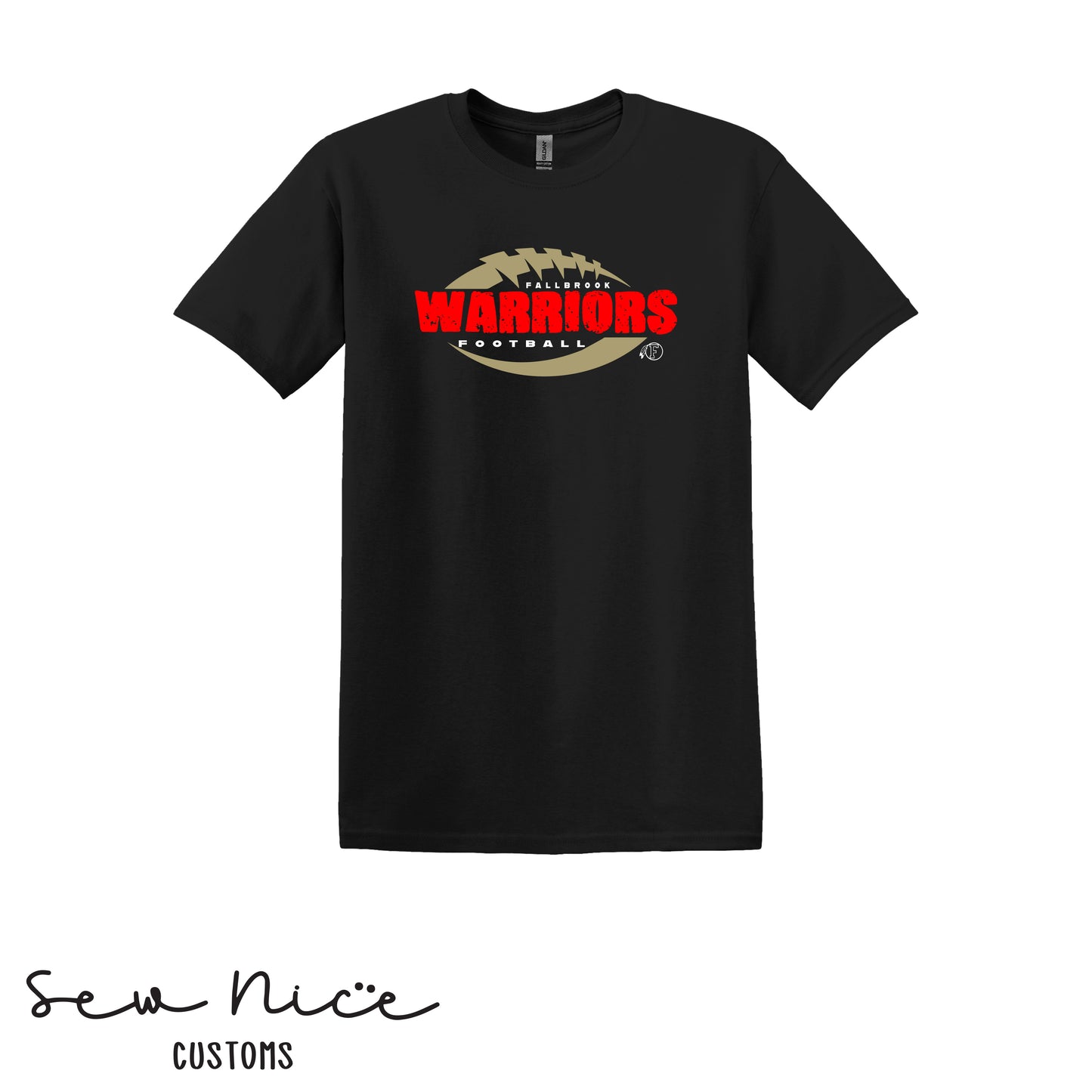 Distressed Fallbrook Warriors- Unisex Adult Shirt