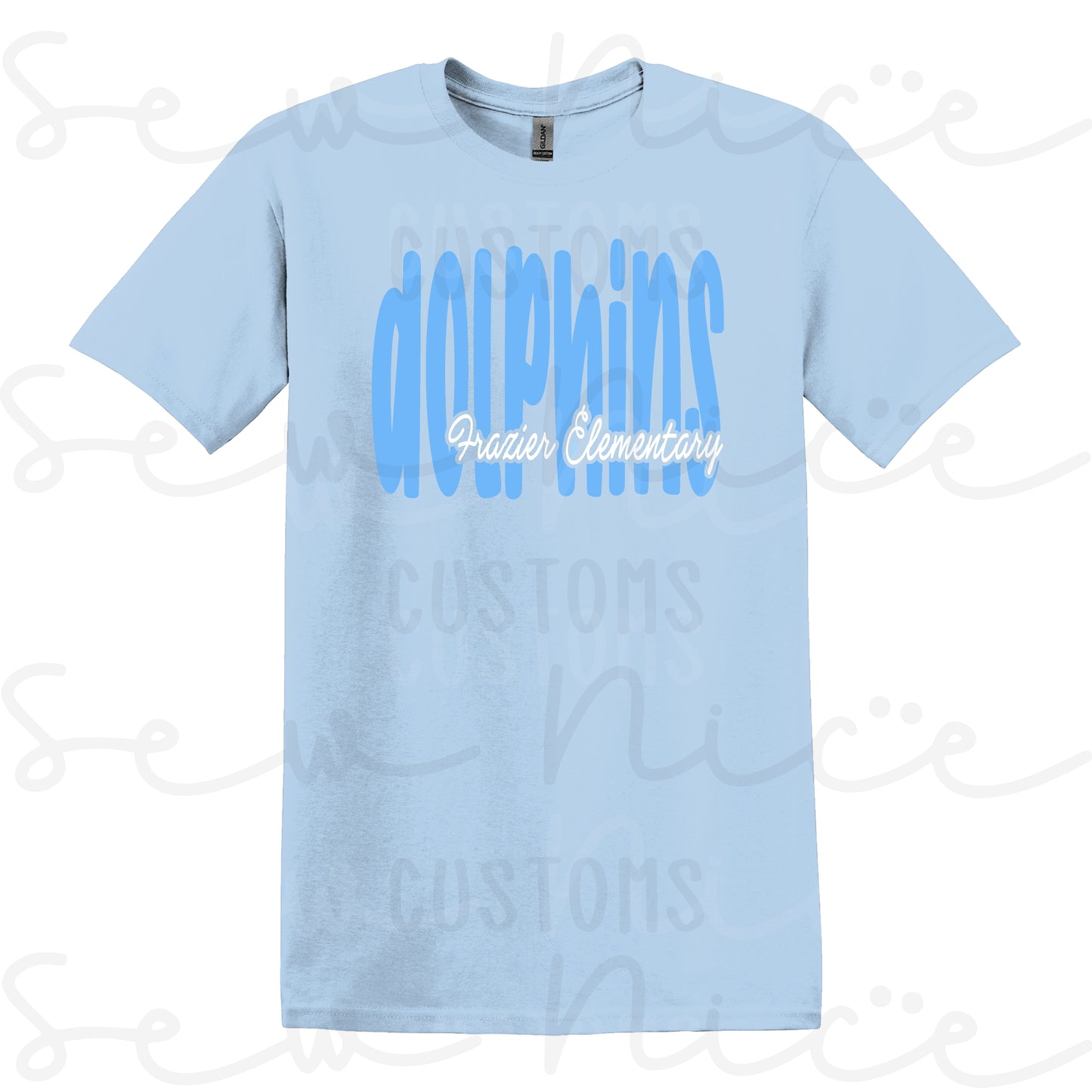School Mascot Same Color Shirt