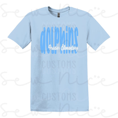 School Mascot Same Color Shirt