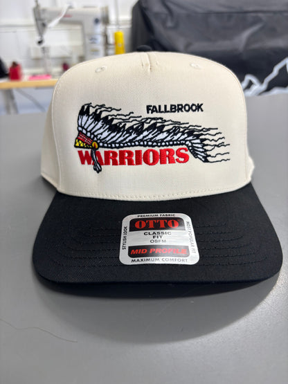 Embroidered FHS Headdress Logo- Two Toned Hat