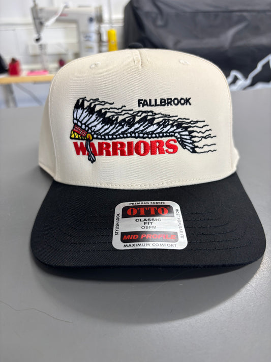 Embroidered FHS Headdress Logo- Two Toned Hat