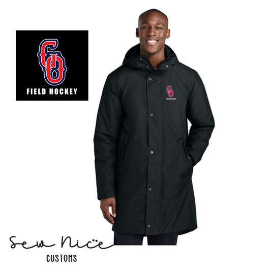 GO Field Hockey -Embroidered Sideline Parka