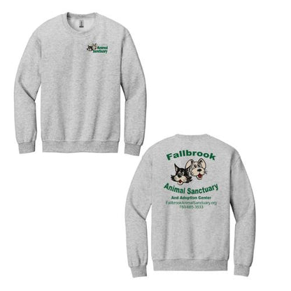 FAS- ADULT Unisex Crewneck Sweatshirt - Left Chest/Back Design