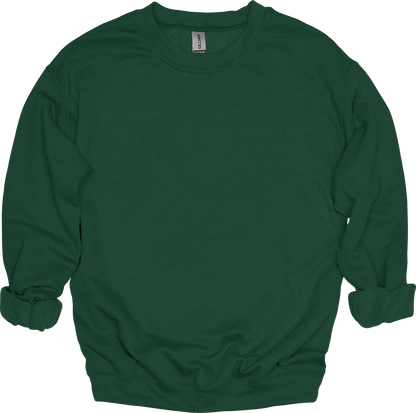 Embroidered Ghost with Drink - Unisex Crewneck Sweatshirt