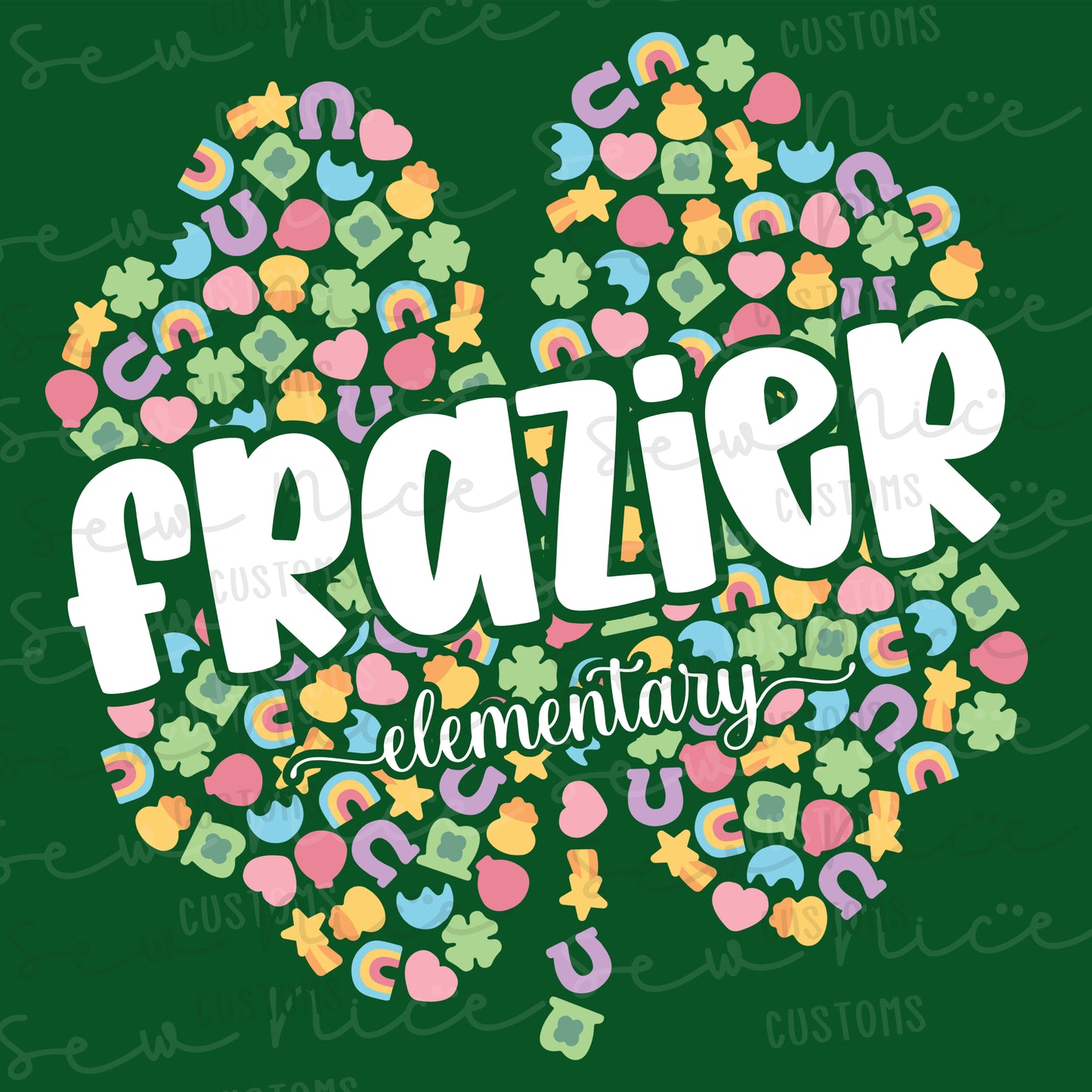 Shamrock Marshmallow Design- FRAZIER