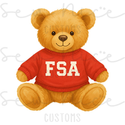 FSA Teddy Bear Design