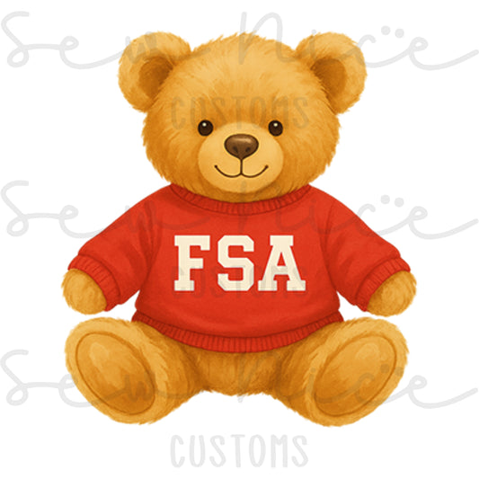FSA Teddy Bear Design