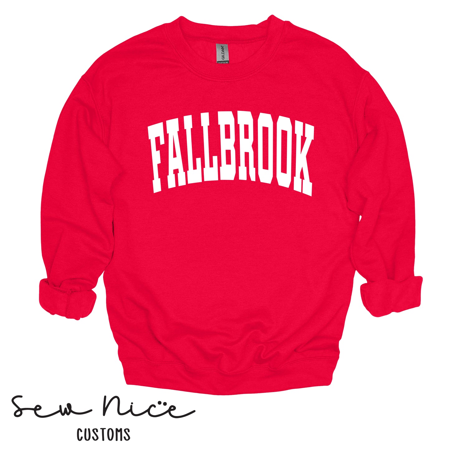 YOUTH FALLBROOK - Crewneck Sweatshirt-FHS Baseball