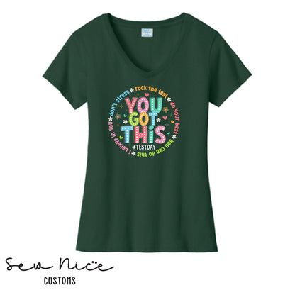 You Got This - Ladies V-Neck (Tony Tobin)