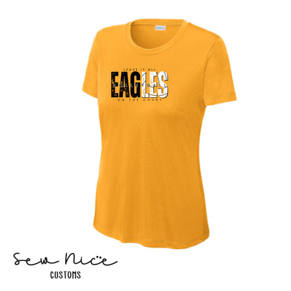 SP Eagles Volleyball-Leave It All On The Court-Ladies Dri Fit Shirt