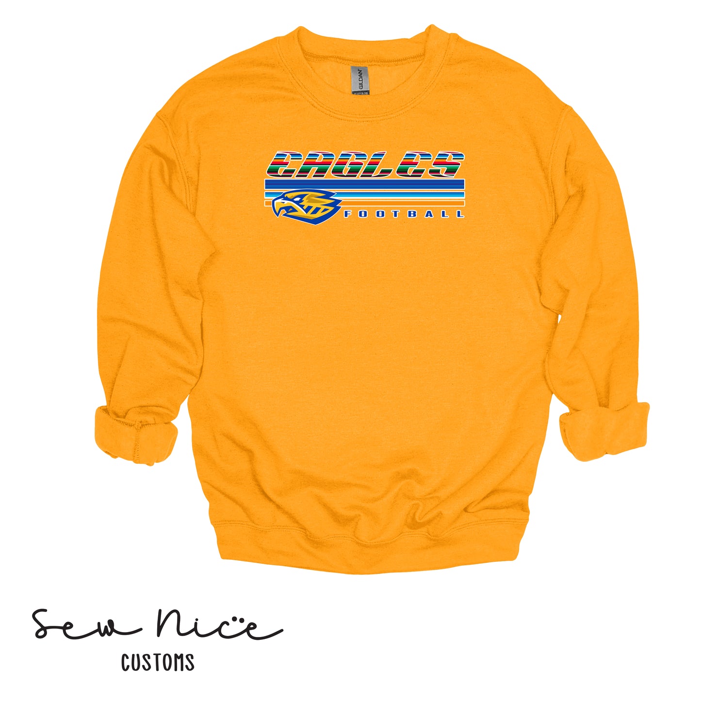 SP Serape Eagles Crewneck Sweatshirt
