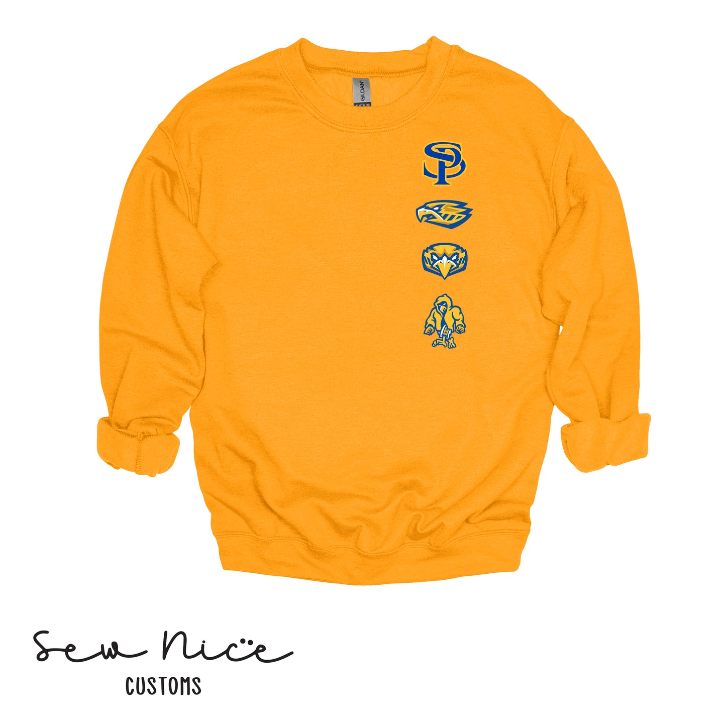 SP Row Logo- Unisex Adult/Youth Crewneck Sweatshirt