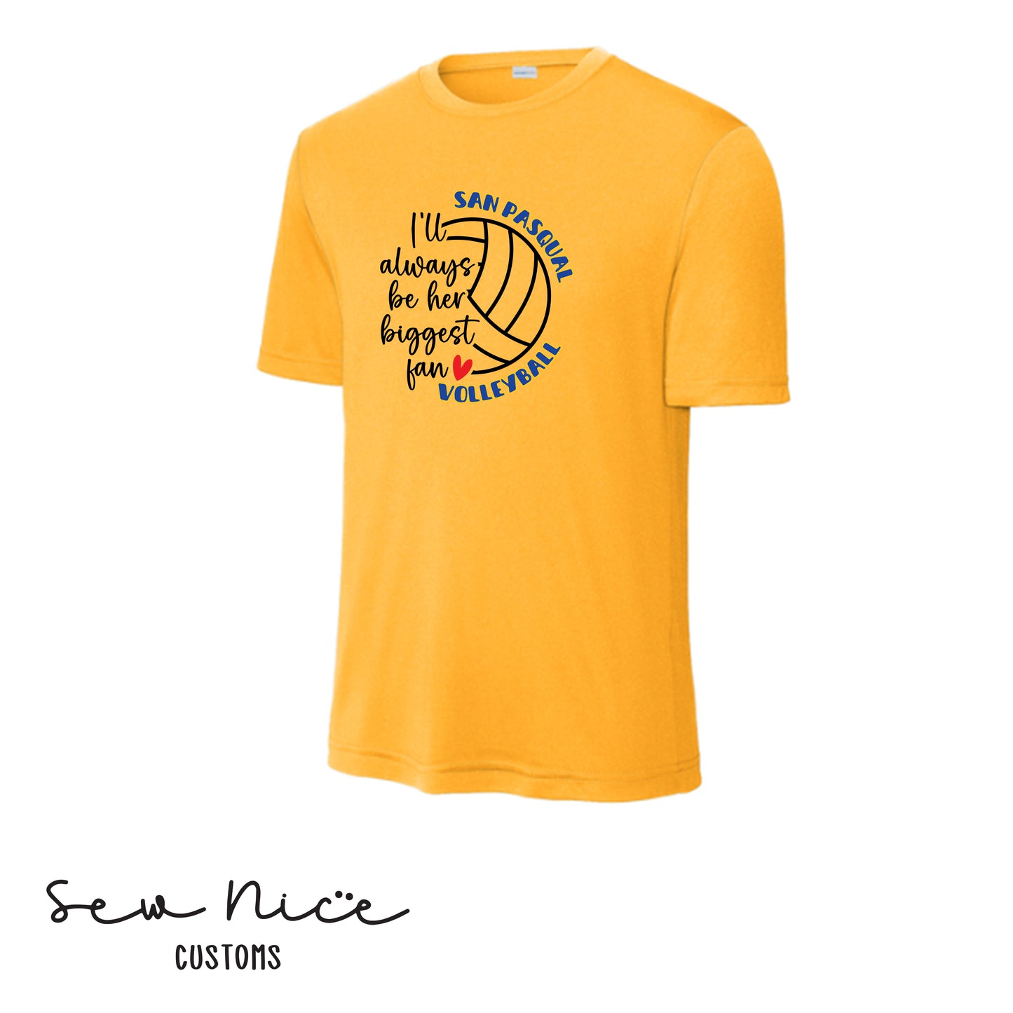SP Volleyball Biggest Fan Adult/Youth Unisex Dri Fit Shirt
