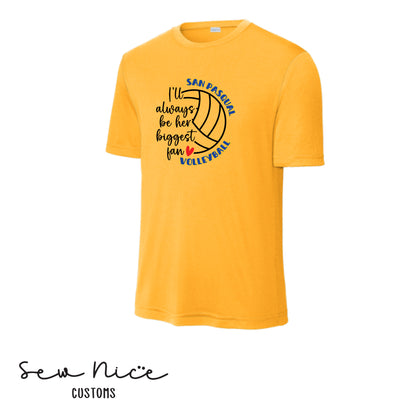 SP Volleyball Biggest Fan Adult/Youth Unisex Dri Fit Shirt
