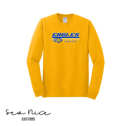SP Eagles Lines Cheer- Unisex Adult/Youth Long Sleeve Shirt