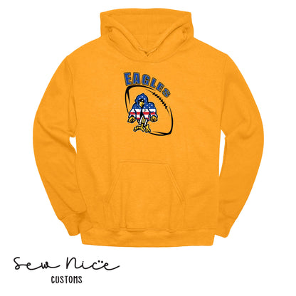 SP Eagles American Flag Robe- Unisex Adult/Youth Hoodie